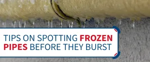Tips On Spotting Frozen Pipes Before They Burst