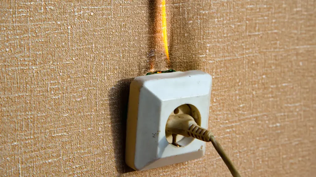 Electrical fires or fires that cause electrical issues