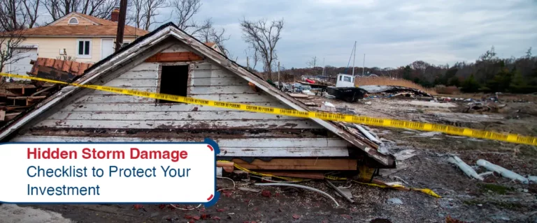 Hidden Storm Damage Checklist to Protect Your Investment