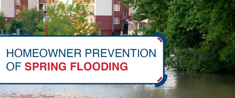 Homeowner Prevention of Spring Flooding