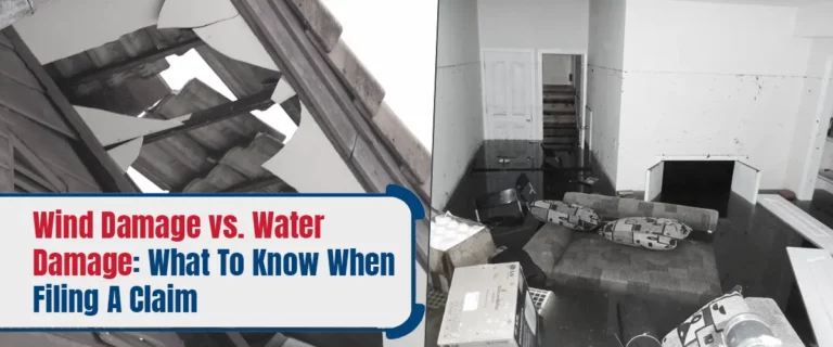 Wind Damage vs. Water Damage: What To Know When Filing A Claim
