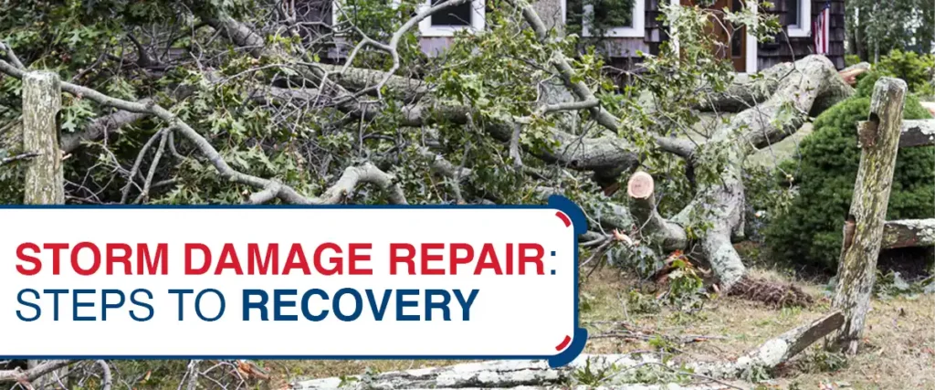 Storm Damage Repair- Steps to Recovery