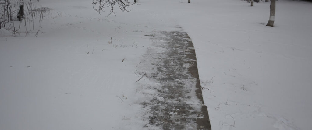 7. Snowmelt and Ice on Walkways