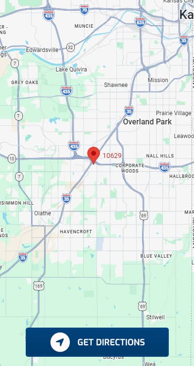 Areas We Serve Service Area Map